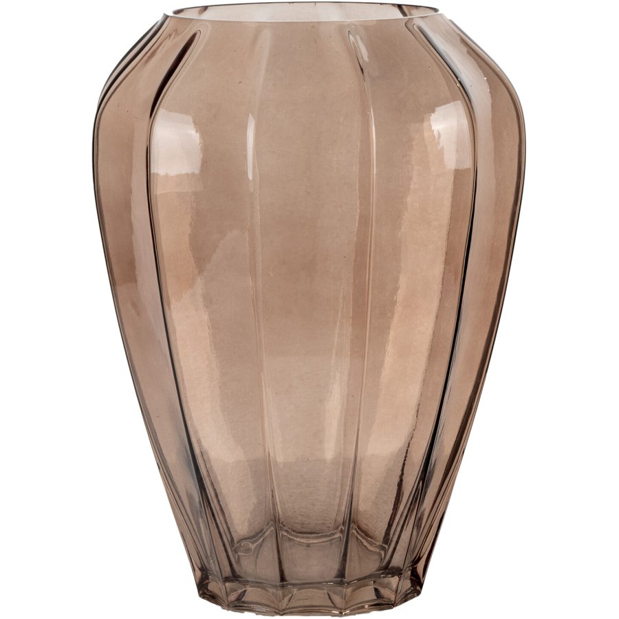 House Nordic Vase H29 cm, Braun