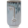 House Nordic Vase H17 cm, Blau