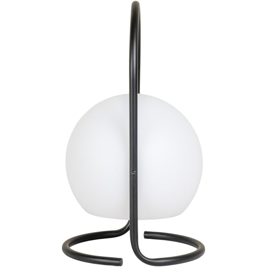 House Nordic Cliff Transportabel Bordlampe LED H30 cm, Sort/Hvid