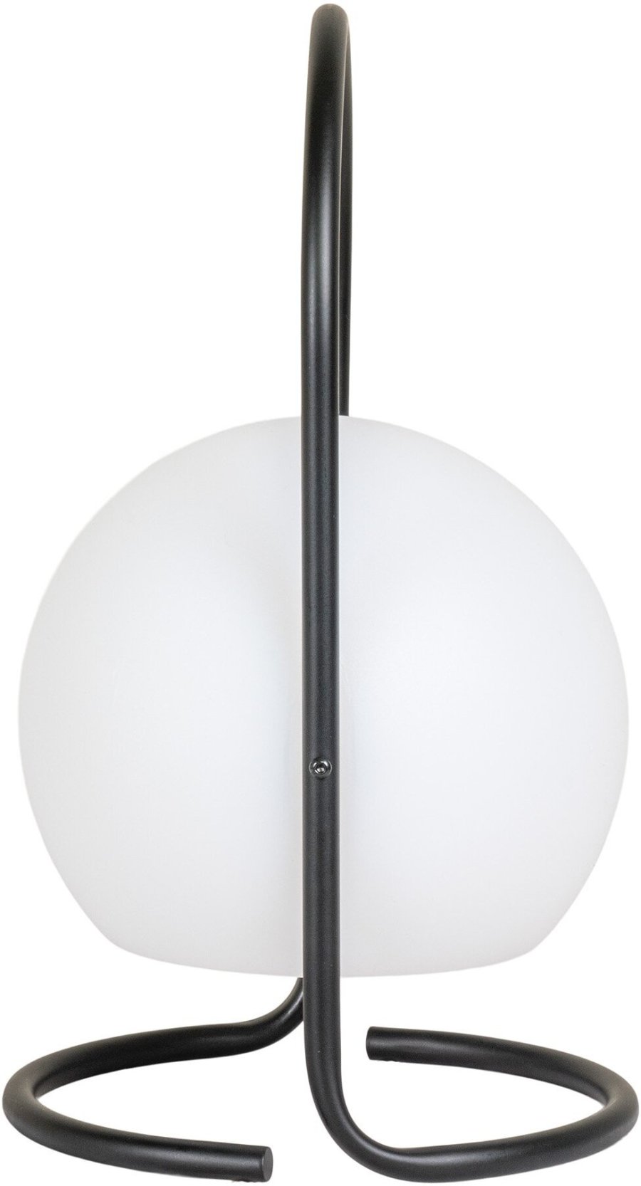 House Nordic Cliff Transportabel Bordlampe LED H30 cm, Sort/Hvid