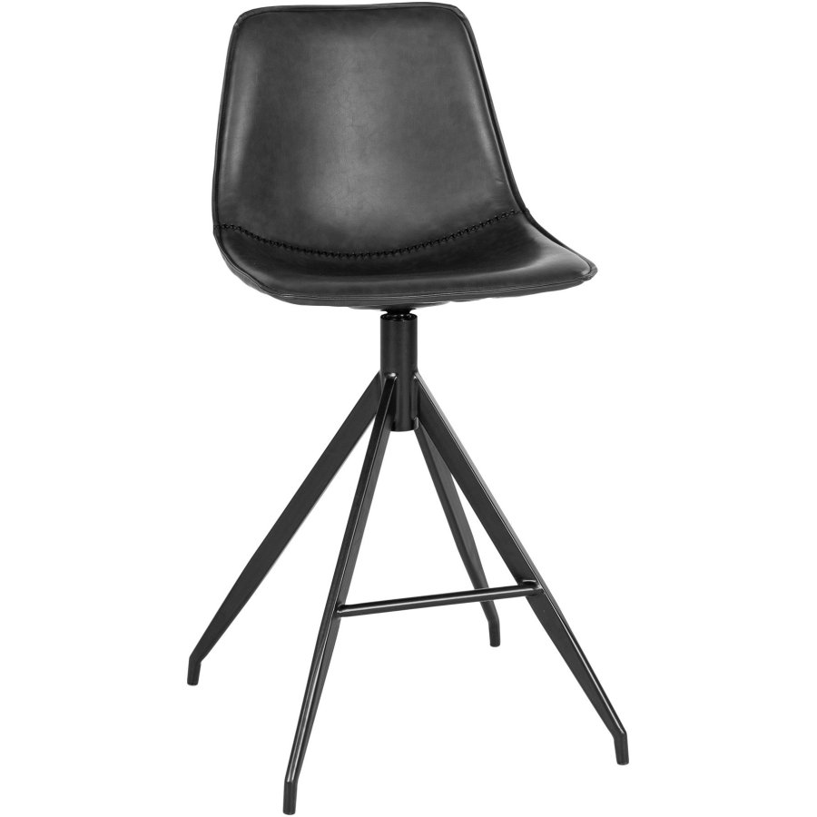 House Nordic Monaco Thekenstuhl H84 cm, Schwarz