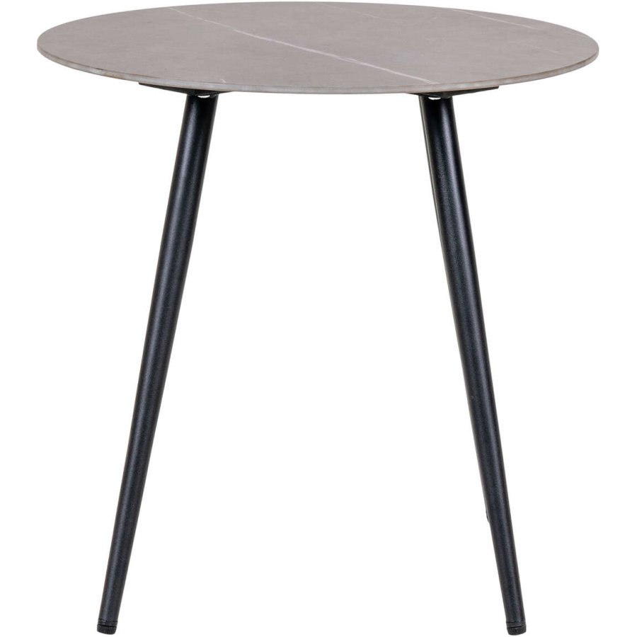 House Nordic Lazio Sidebord H45 cm, Gr/Sort