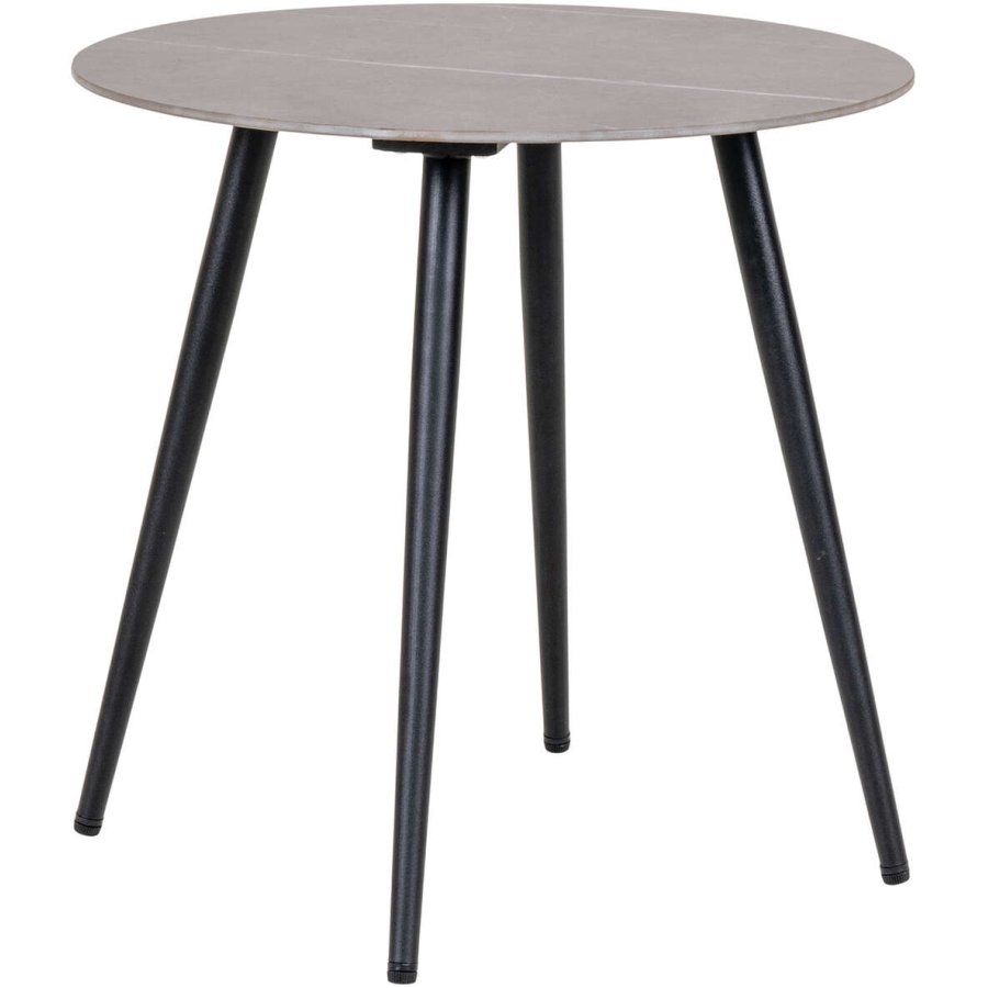 House Nordic Lazio Sidebord H45 cm, Gr/Sort