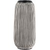 House Nordic Vase H20 cm, Schwarz/Wei