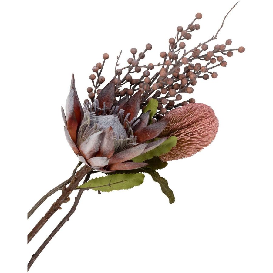 House Nordic King Protea Kunstblumen, Pink Mix