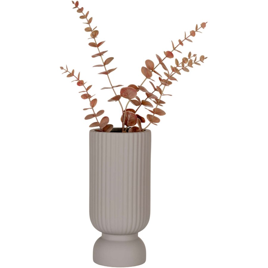 House Nordic Vase H25,5 cm, Grau