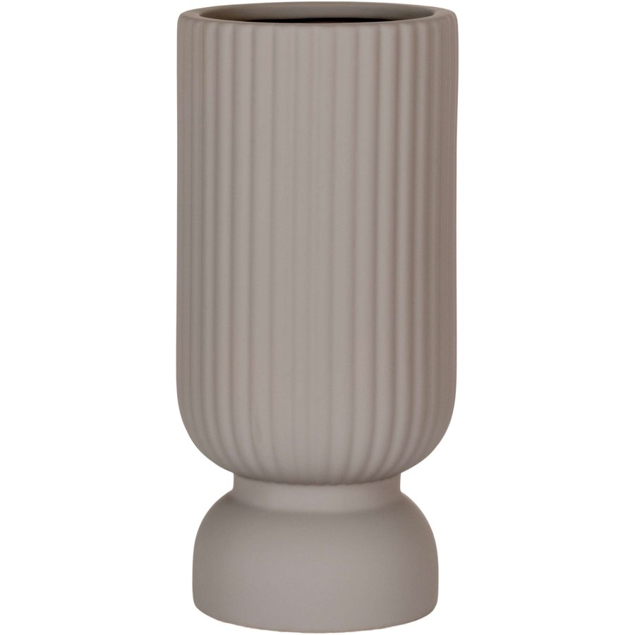 House Nordic Vase H25,5 cm, Grau