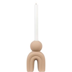 House Nordic Kerzenhalter H17 cm, Braun