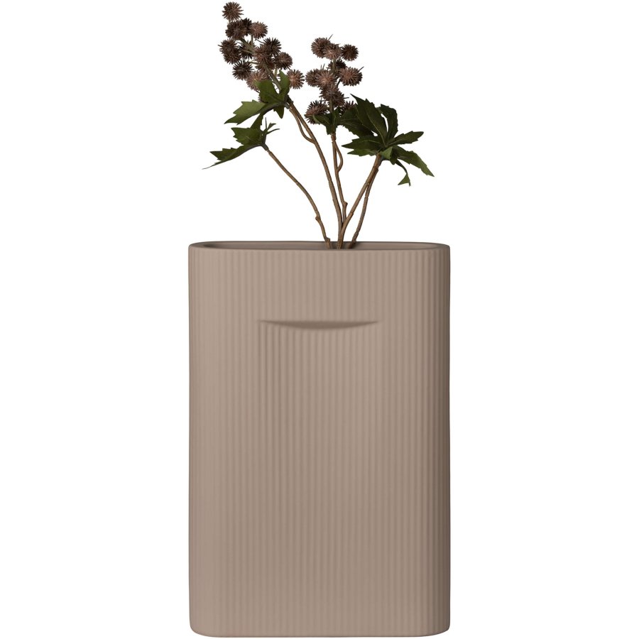 House Nordic Vase H35,5 cm, Braun