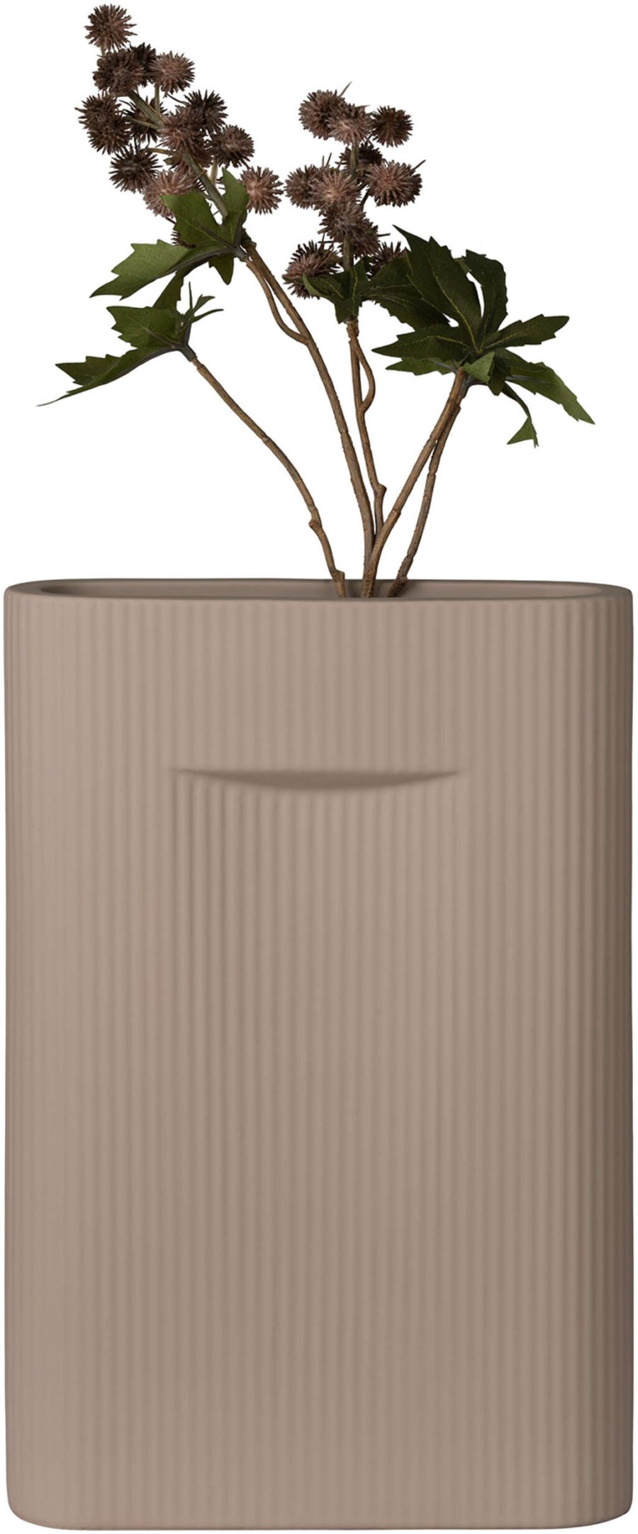 House Nordic Vase H35,5 cm, Braun