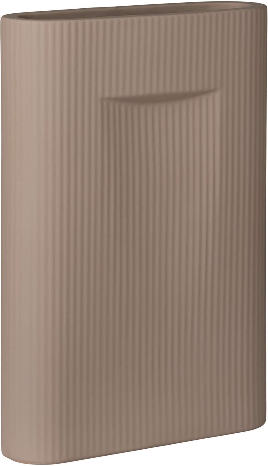 House Nordic Vase H35,5 cm, Braun