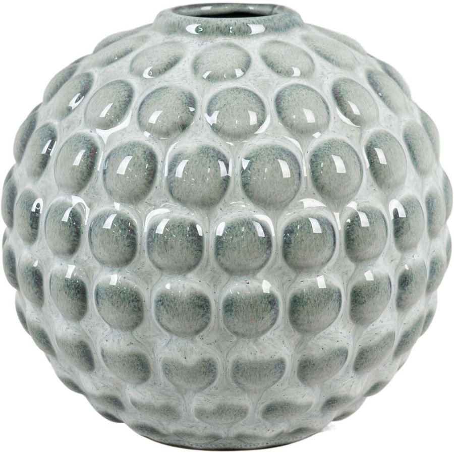 House Nordic Vase H14,5 cm, Bl