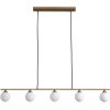 House Nordic Halifax Deckenleuchte 110 cm, Messing