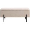 House Nordic Watford Truhenbank 95 cm, Beige