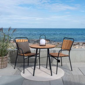 House Nordic Cleveland Spisebord Ø70 cm, Teak