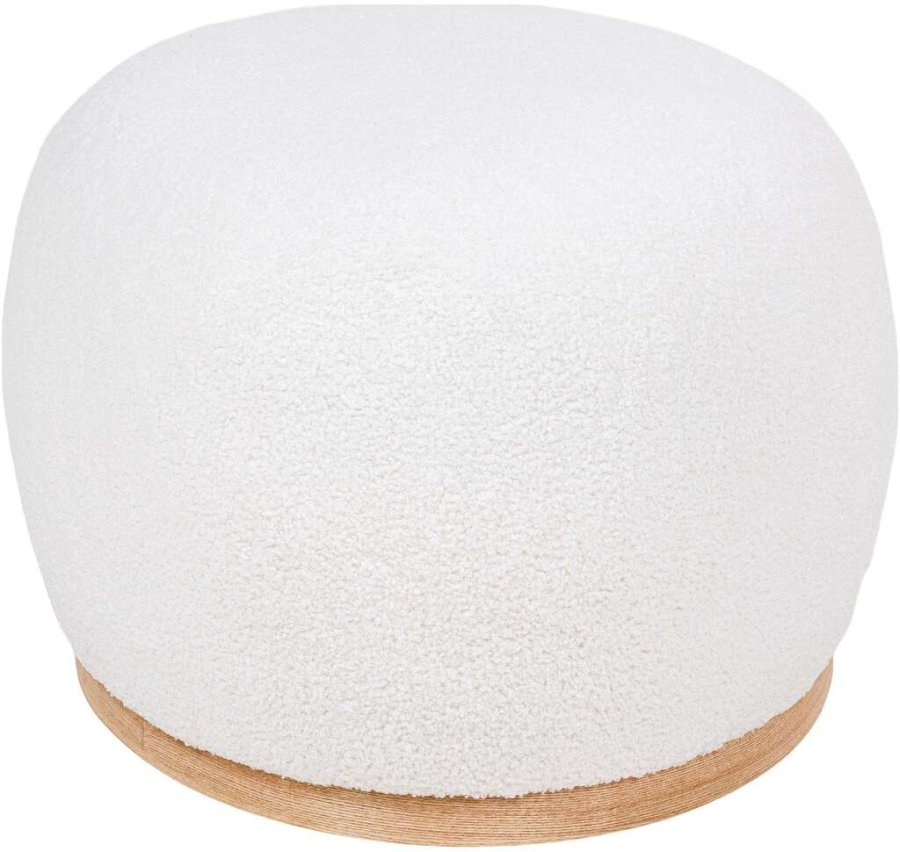 House Nordic Manhattan Pouf 88,5 cm, Grau