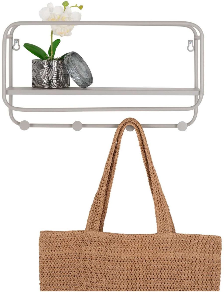 House Nordic Feira Hutablage 45 cm, Grau