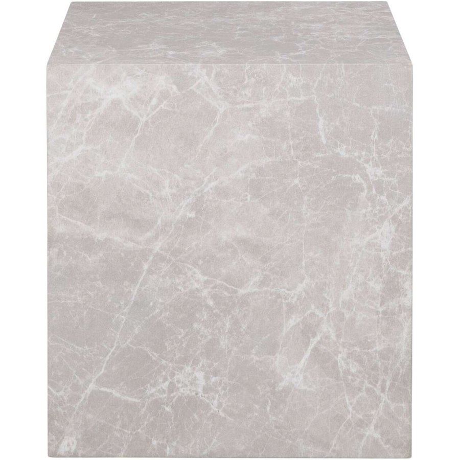 House Nordic Prague Beistelltisch H45 cm, Marble