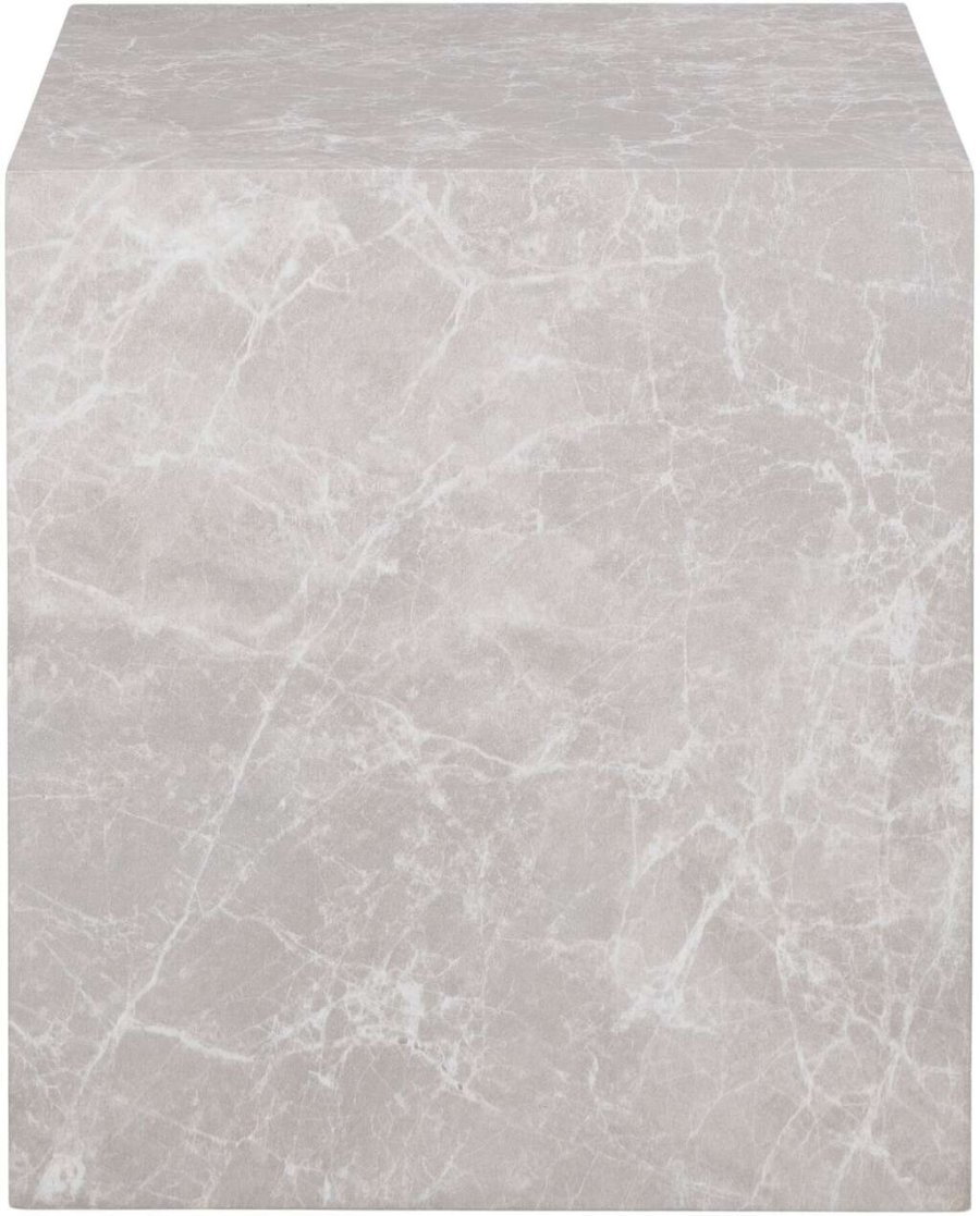 House Nordic Prague Beistelltisch H45 cm, Marble