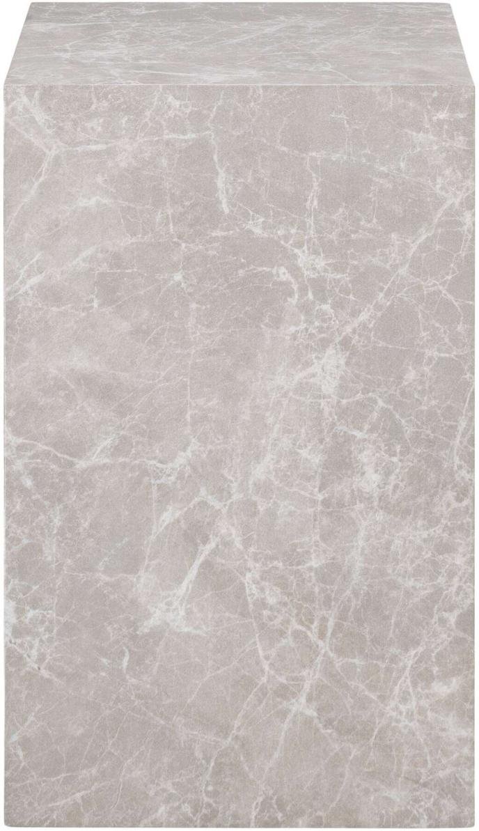 House Nordic Prague Beistelltisch H50 cm, Marble