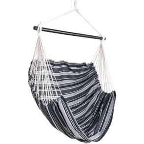 House Nordic Lamia Hngestol 100x130 cm, Gr/Sort