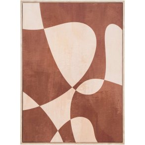 House Nordic Cape Town Dekoration Nr.1 H70 cm, Braun/Beige