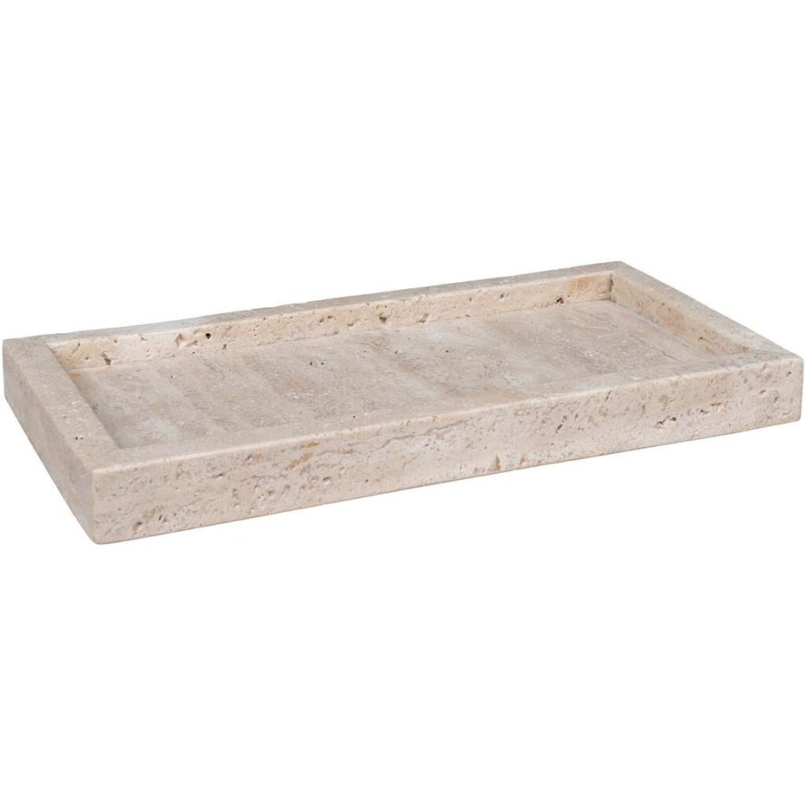 House Nordic Tablett 15x30,5 cm, Travertin