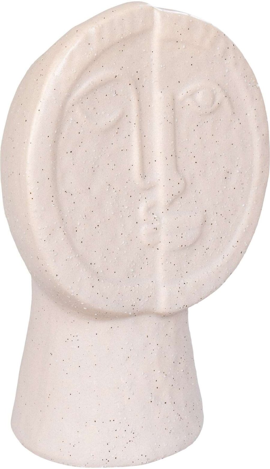 House Nordic Vase H17,5 cm, Beige