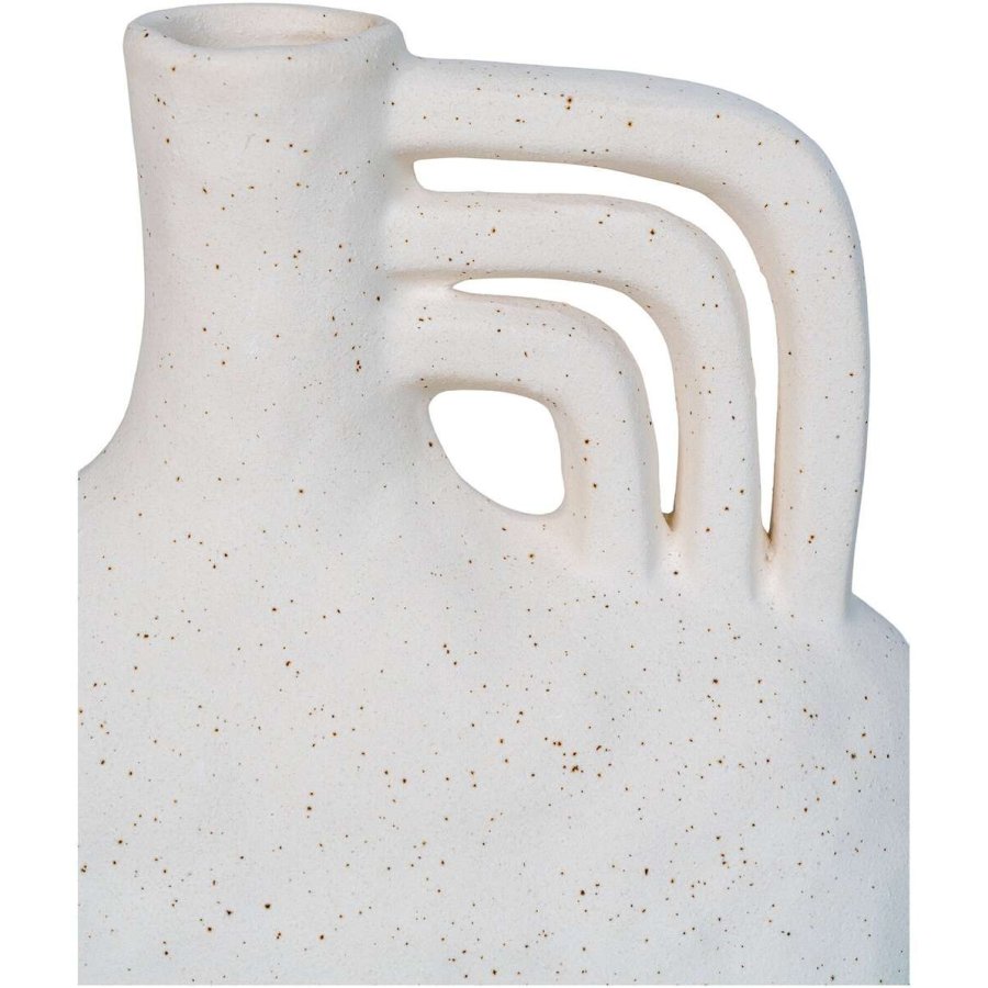 House Nordic Vase H19,5 cm, Beige