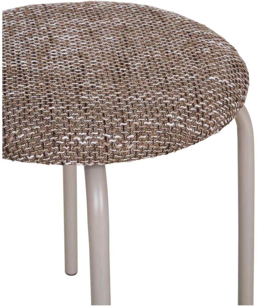 House Nordic Asmara Der Hocker H44 cm, Braun