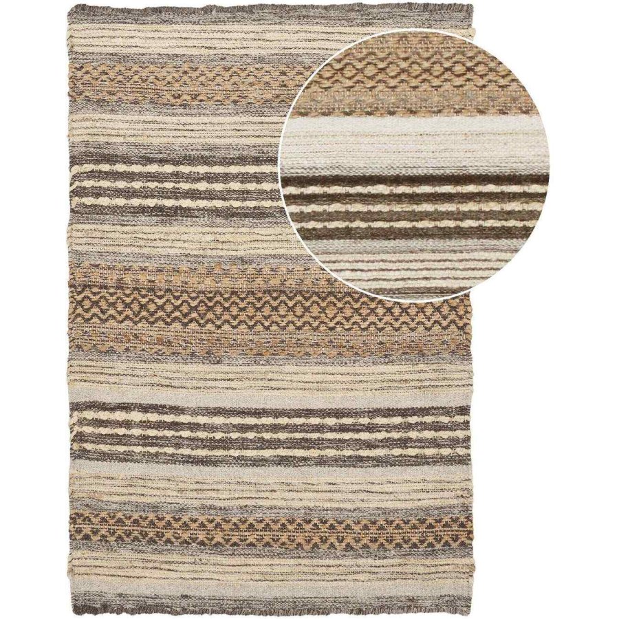 House Nordic Morena Fumatte 90x60 cm, Jute/Grau