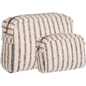 House Nordic Nador Toilettaske 2 stk, Sand