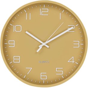 House Nordic Rosolini Wanduhr 30 cm, Ocker