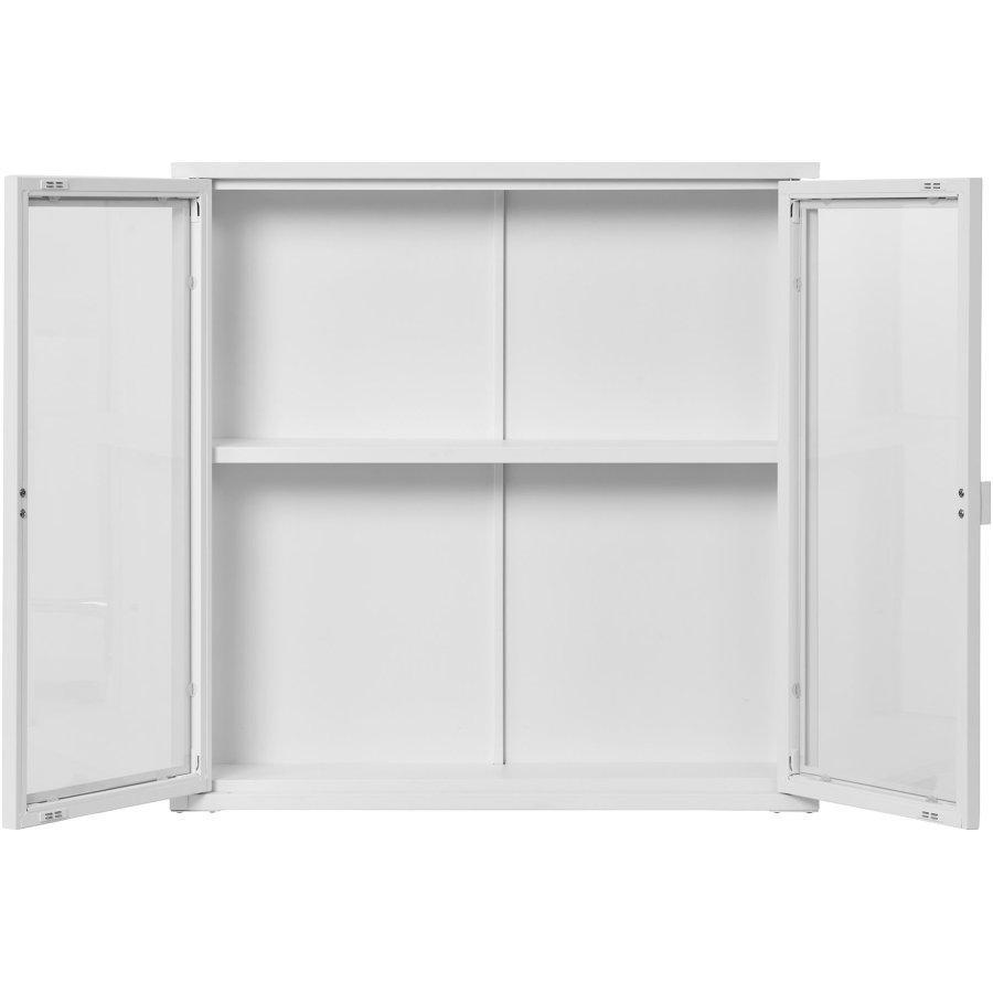 House Nordic Brisbane Vitrine 80x80 cm, Wei