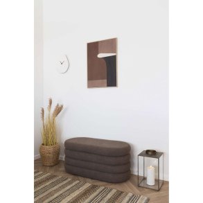 House Nordic Dartford Bænk 103 cm, Brun