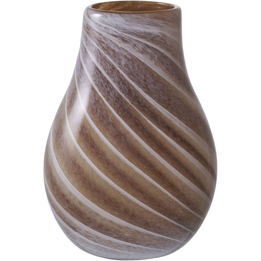 House Nordic Vase H23 cm, Braun