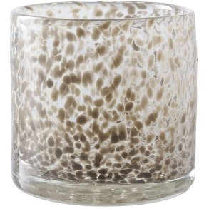 House Nordic Kerzenhalter H11,5 cm, Hellbraun