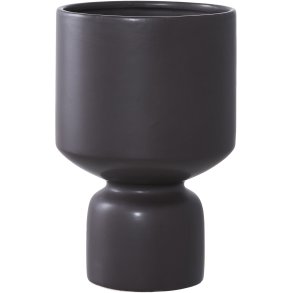 House Nordic Blumentopf H23,5 cm, Schwarz