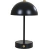 House Nordic Holt Tragbare Tischleuchte LED H25 cm, Schwarz