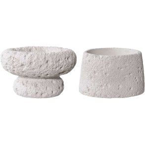 House Nordic Kerzenhalter 2er Set, Grau