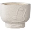 House Nordic Blumentopf H12 cm, Beige