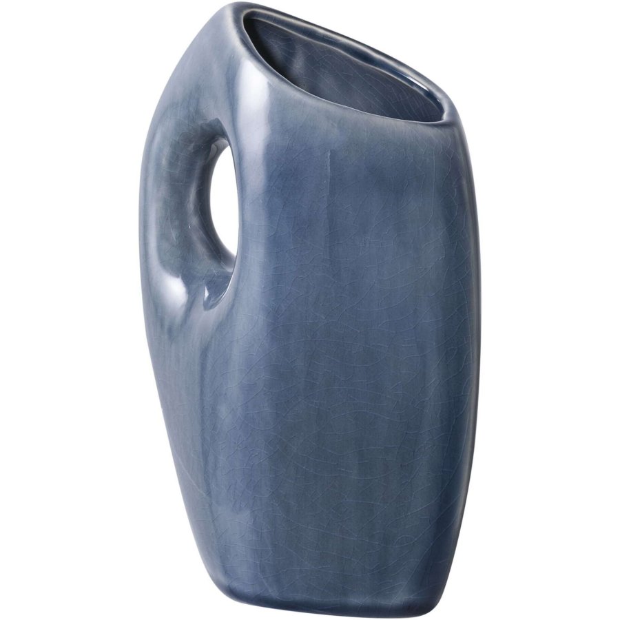 House Nordic Vase H18 cm, Blau