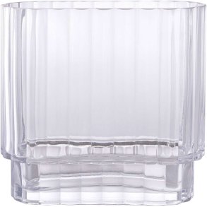 House Nordic Vase H19,5 cm, Klar