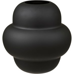 House Nordic Vase H20 cm, Schwarz