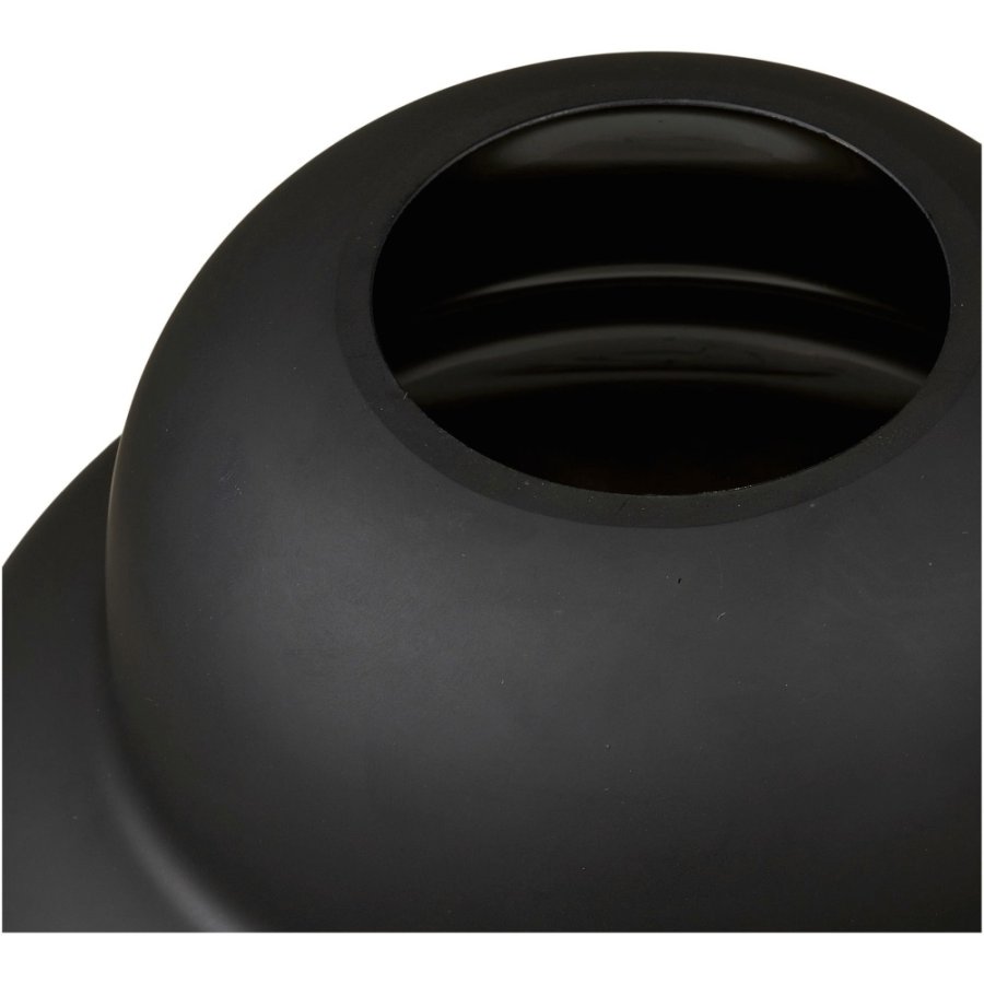 House Nordic Vase H20 cm, Schwarz