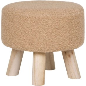 House Nordic Aberdeen Taburet H29 cm, Sand