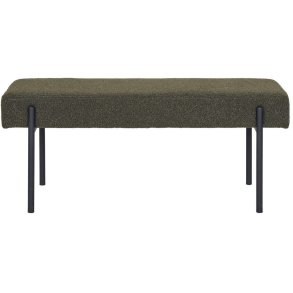 House Nordic Swindon Bænk 100 cm, Mørkegrøn
