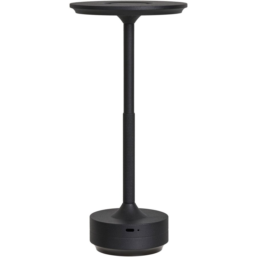 House Nordic Lyneham Tragbare Tischleuchte LED H28,5 cm, Schwarz