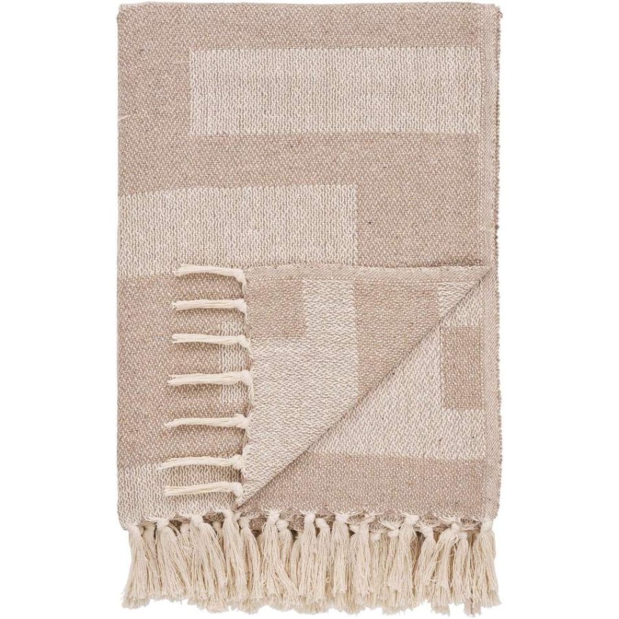 House Nordic Adana Plaid 130x180 cm, Taupe