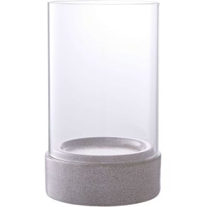 House Nordic Hurricane Kerzenhalter H25,5 cm, Grau